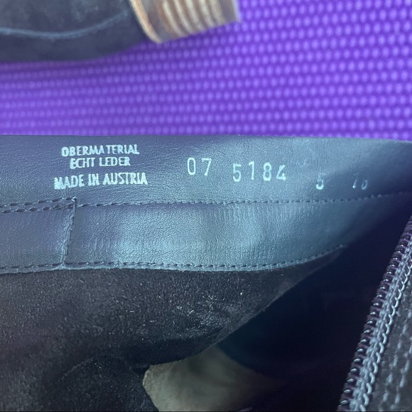 Paul Green Munchen Suede Buckle Moto Boots - Picture 11 of 13